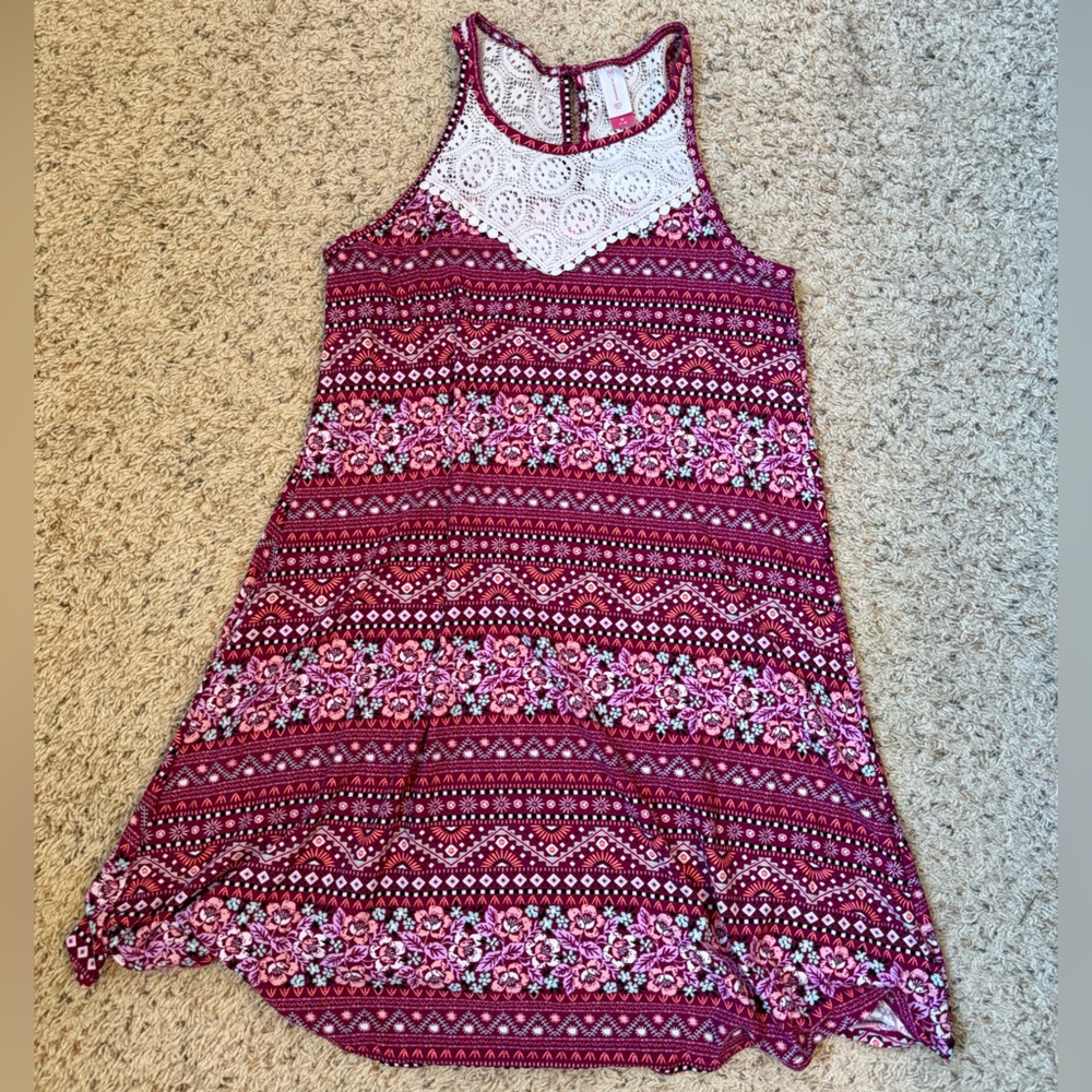 No Boundaries Floral Dress